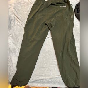 Olive Green Men’s Joggers Medium